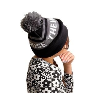 The House Apres Ski Snowboarding Sporty Athleisure Winter Beanie